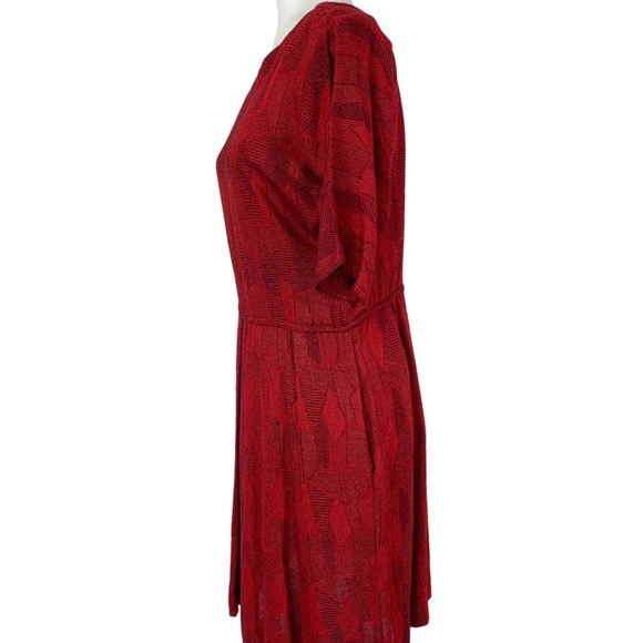 Vintage Arthur Max Pleated Mini Dress - Picture 2 of 9